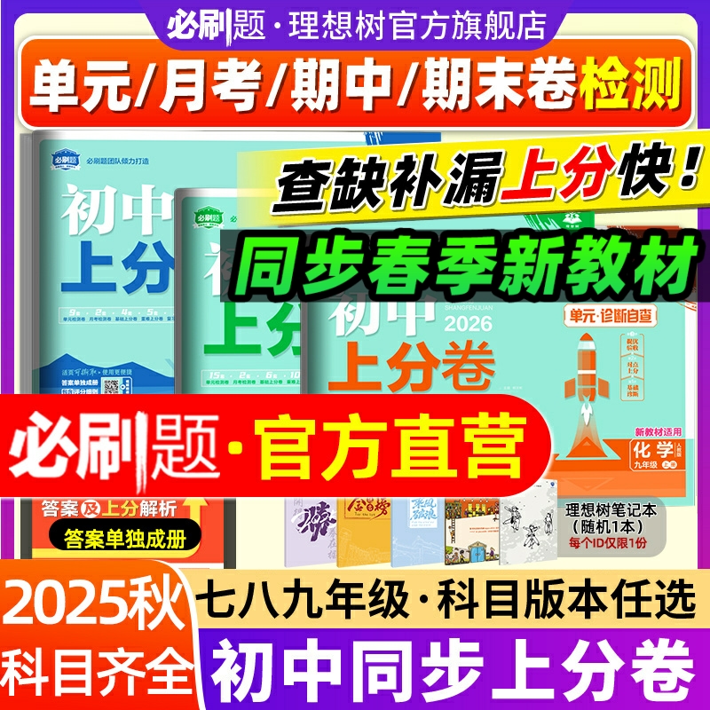 必刷题官方初中上分卷