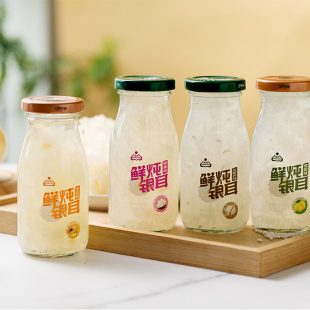 生龙鲜炖银耳免煮即食木瓜米酿雪梨椰果味开盖速食甜品代餐195g