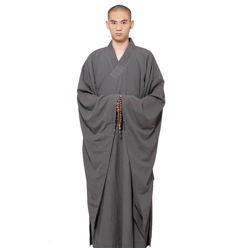 新式一尘一世广袖海青僧服居士服出家人男女款僧衣和尚大褂海清禅