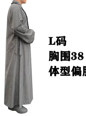 新式长褂僧服长衫春秋涤棉单层大褂和尚服比丘尼中国风新品僧人服