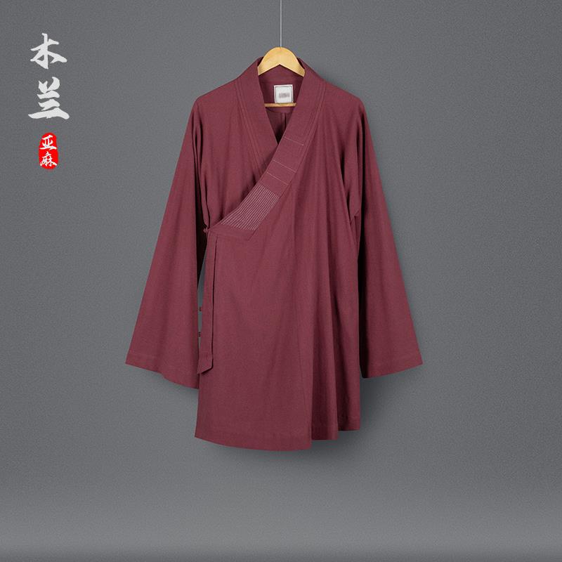 新式四季亚麻棉罗汉褂上衣夏季薄款僧服罗汉衫透气男女僧人和尚衣