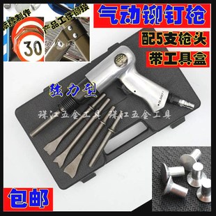 交通标牌铆钉枪 广告铭牌铆钉枪 空心钉 实心铆钉工具 气动铆钉枪