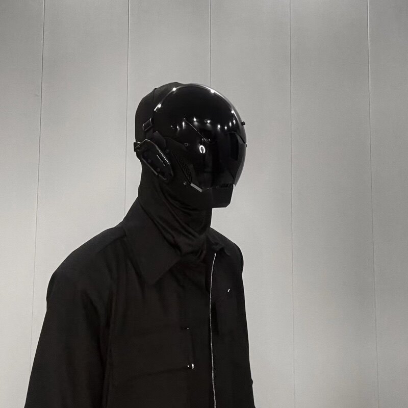 赛博朋克面具面罩cosplay面具角色扮演街拍蹦迪面罩