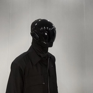 赛博朋克面具面罩cosplay面具角色扮演街拍蹦迪面罩