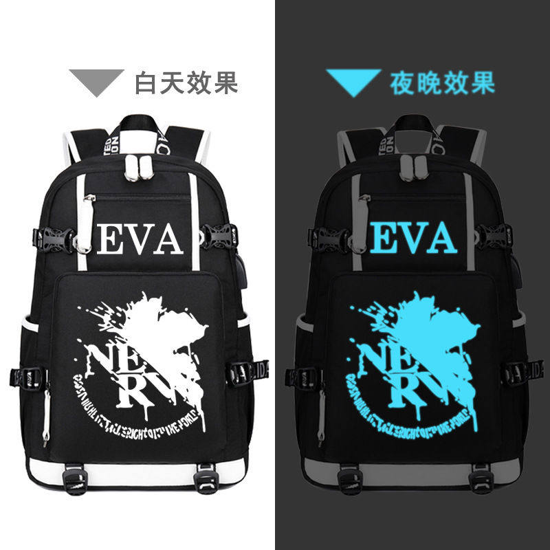 2024龙年新世纪福音战士动漫书包EVA周边绫波丽双肩背包男女初中