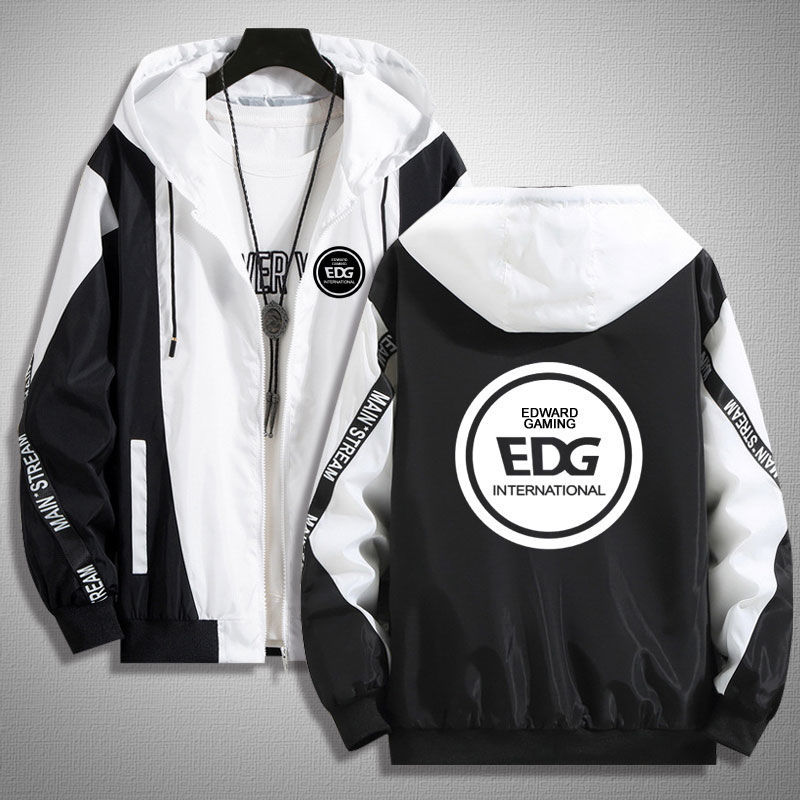 EDG联名队服周边卫衣服游戏潮流夹克男女青少年春秋冬季休闲外套