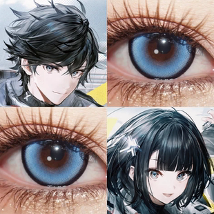 男女管理者cos美瞳明日方舟终末地深空物语蓝奶油蓝日抛漫展佳ja