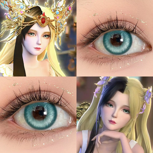 白光莹COS美瞳