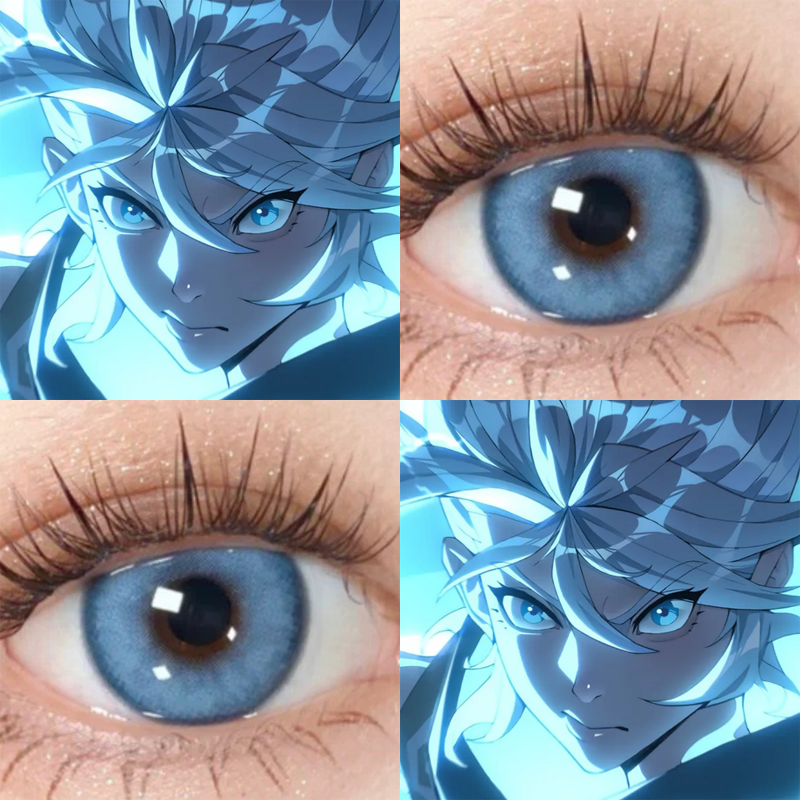 jett美瞳cos日抛青蓝色显色无畏契约捷风dgu大直径doya官方正品DN