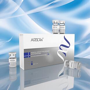 aveilan艾薇岚医用透明质酸钠皮肤修护凝胶5克*5瓶/盒正品JC