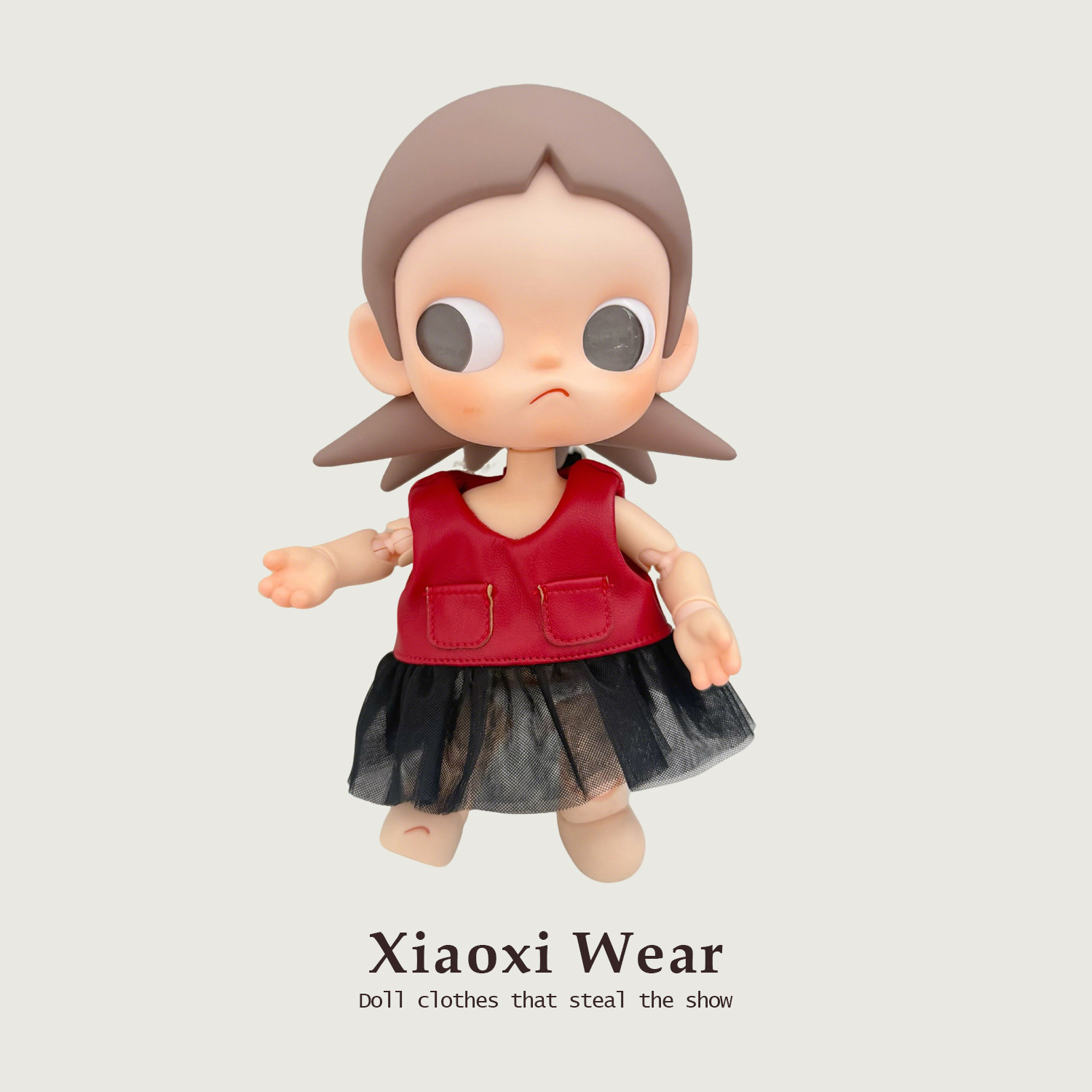 zsiga向往之处娃衣1/8可动玩偶衣服噶子姐甜美可爱套装皮质纱裙