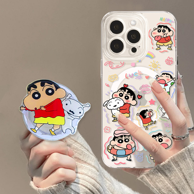 适用苹果磁吸手机壳独特巨好看女