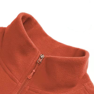 登山保暖抓绒衣 运动休闲男女情侣款 TECTOP探拓户外新品 秋冬半开衫