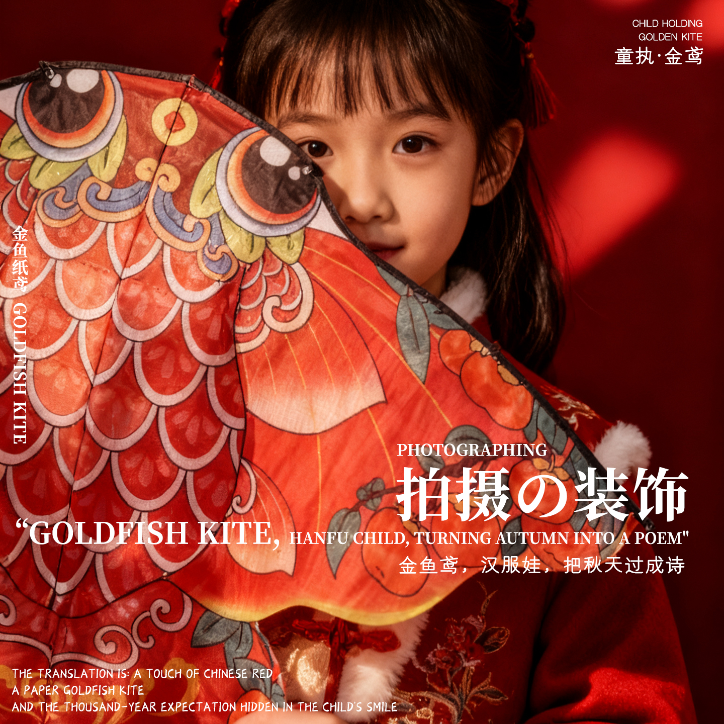 儿童新年写真拍照超出片手持道具