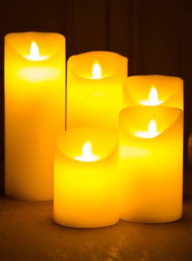 剧本杀道具气氛围灯充电遥控LED