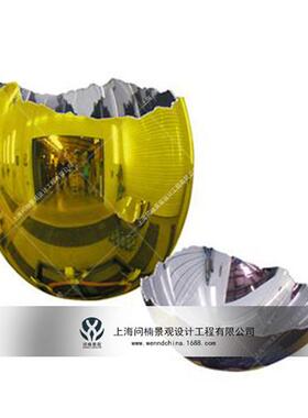 大型创意美陈景观玻璃钢雕塑摆件蛋形蛋壳艺术装置