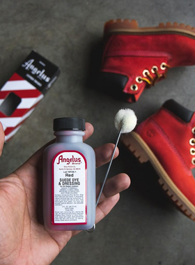 美国进口安杰勒斯520绒面皮革染水染色剂翻毛皮渗透染料皮革染水angelus颜料