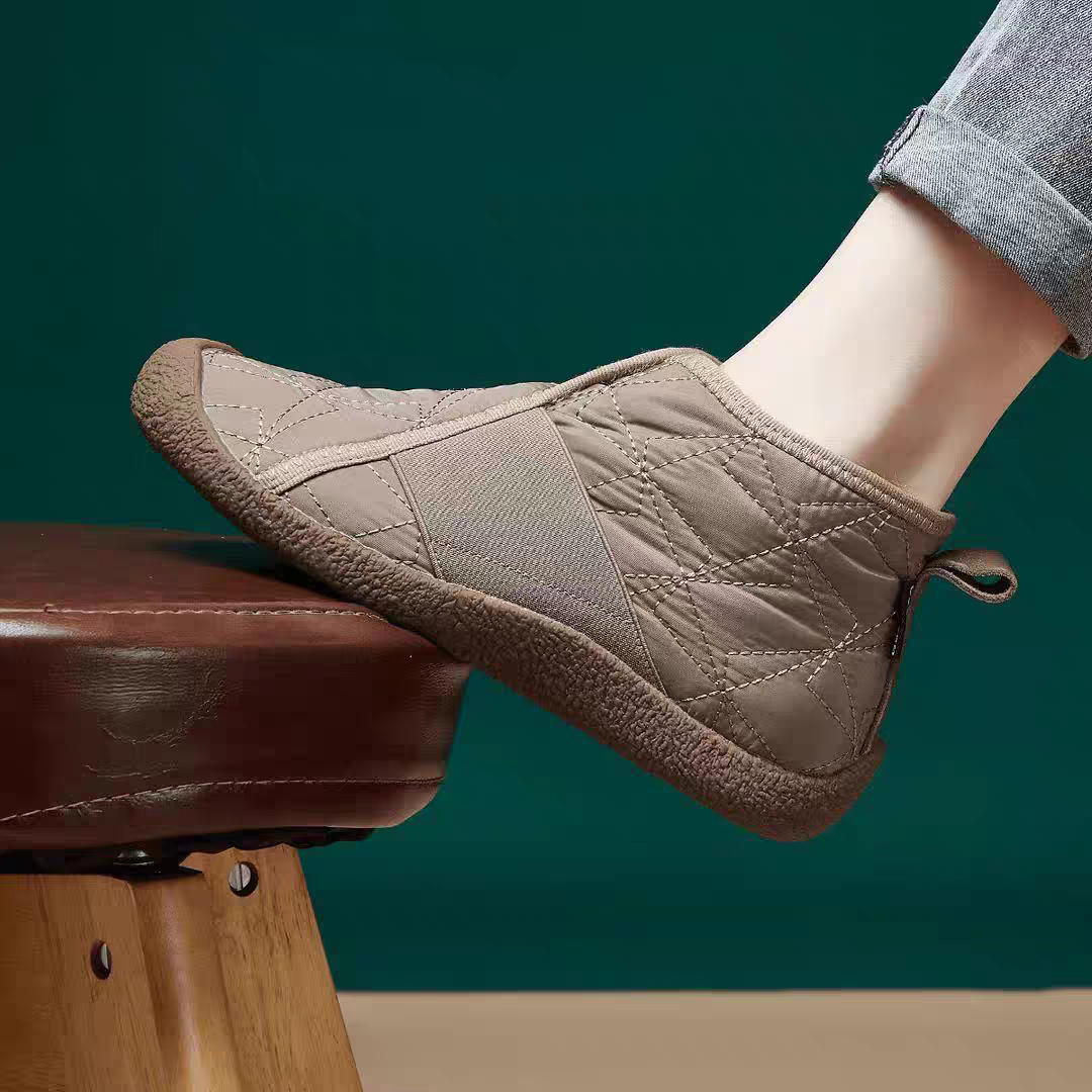 品牌断码真皮防水羽绒雪地靴女式冬季平底鞋棉鞋羊毛衬里加厚短靴,女鞋,时尚雪地靴,淘宝优惠券,粉丝福利购,淘宝优惠卷