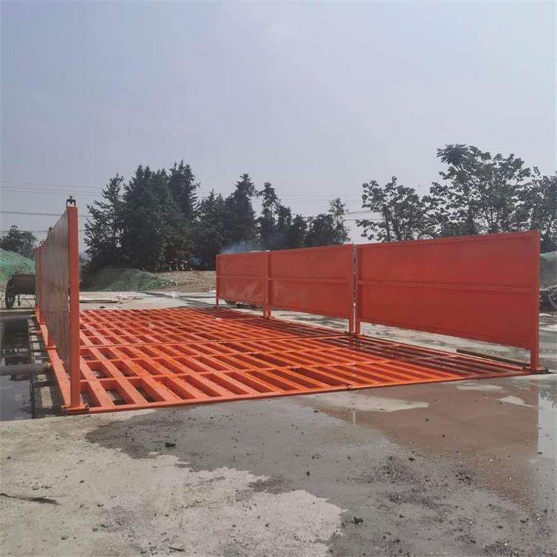 全自动工地洗轮机滚轴式洗车台加厚材质承重力强