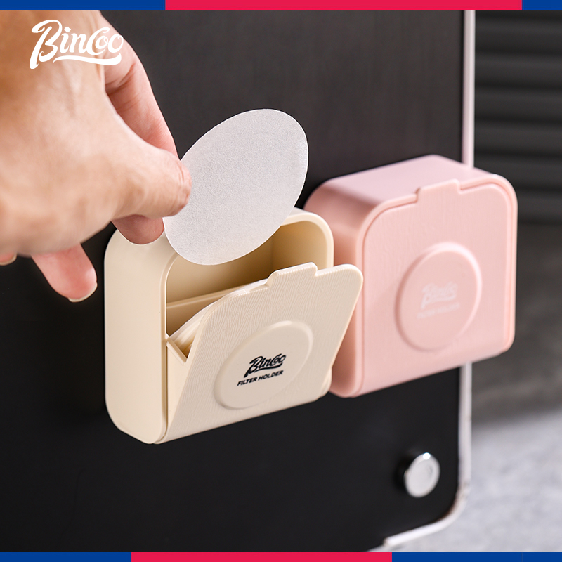 BinCoo方形滤纸盒壁挂桌面