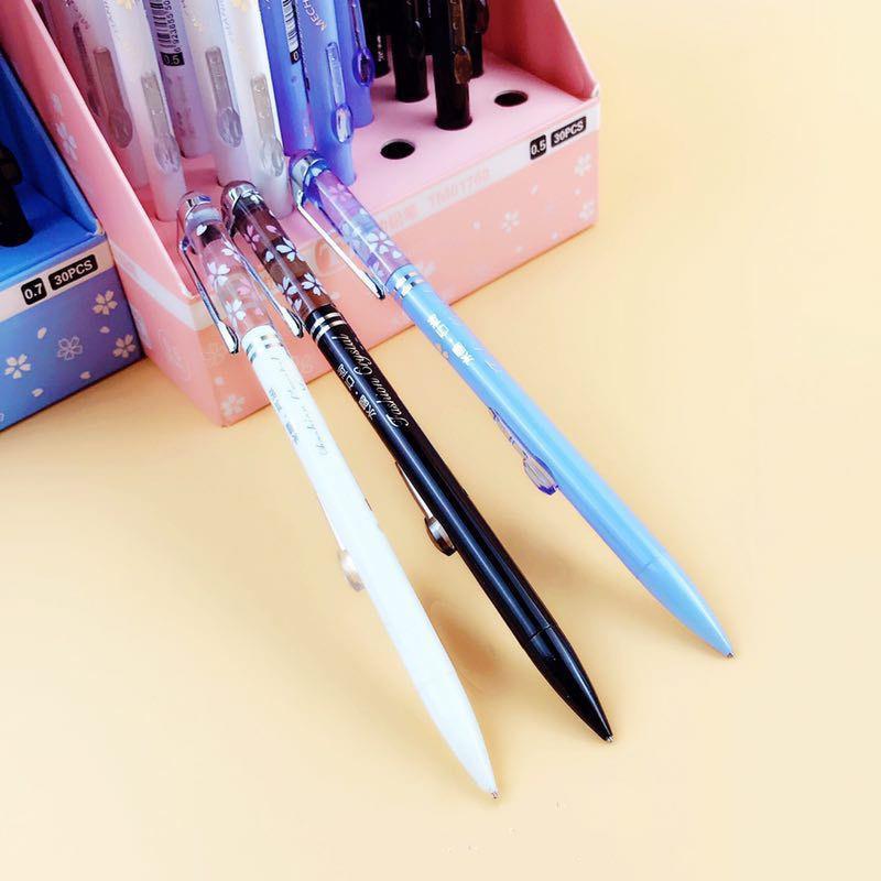 天卓好笔TM01760水晶学生自动铅笔活动铅笔侧按自动笔0.5mm0.7mm - 实物图
