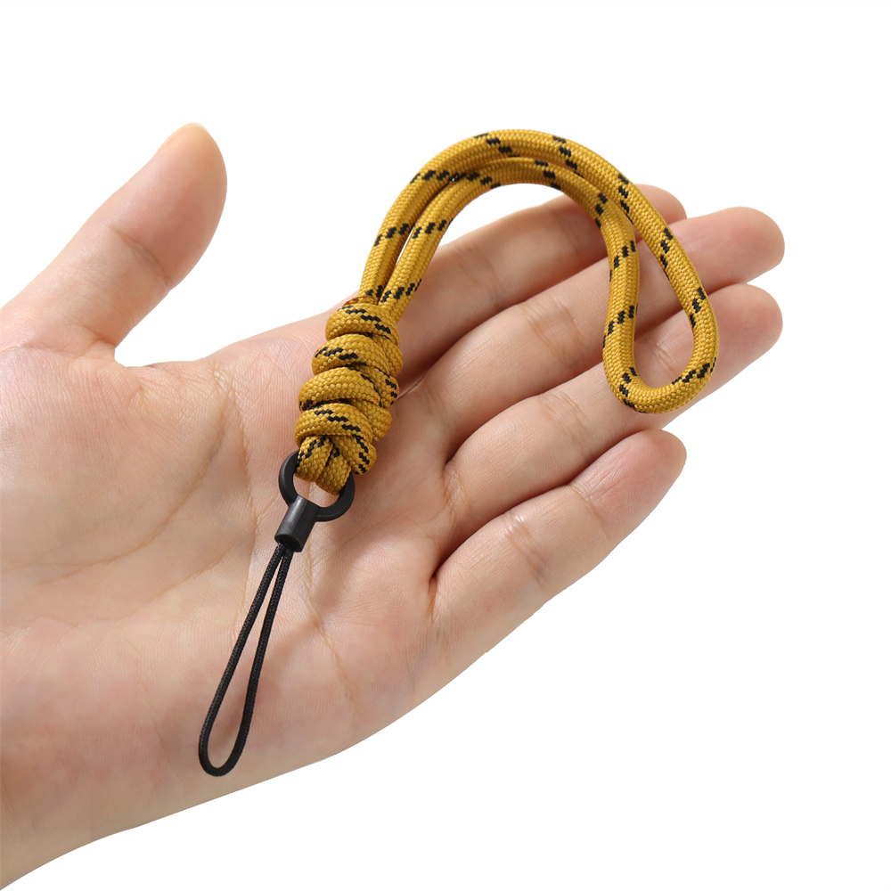 户外露营多功能编织手腕绳钥匙扣绳防丢挂件绳手机相机耳机盒挂绳