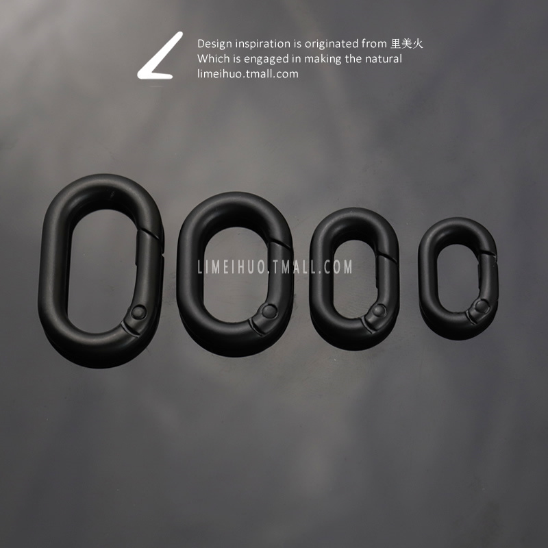 小型包挂椭圆弹簧扣快挂连接扣