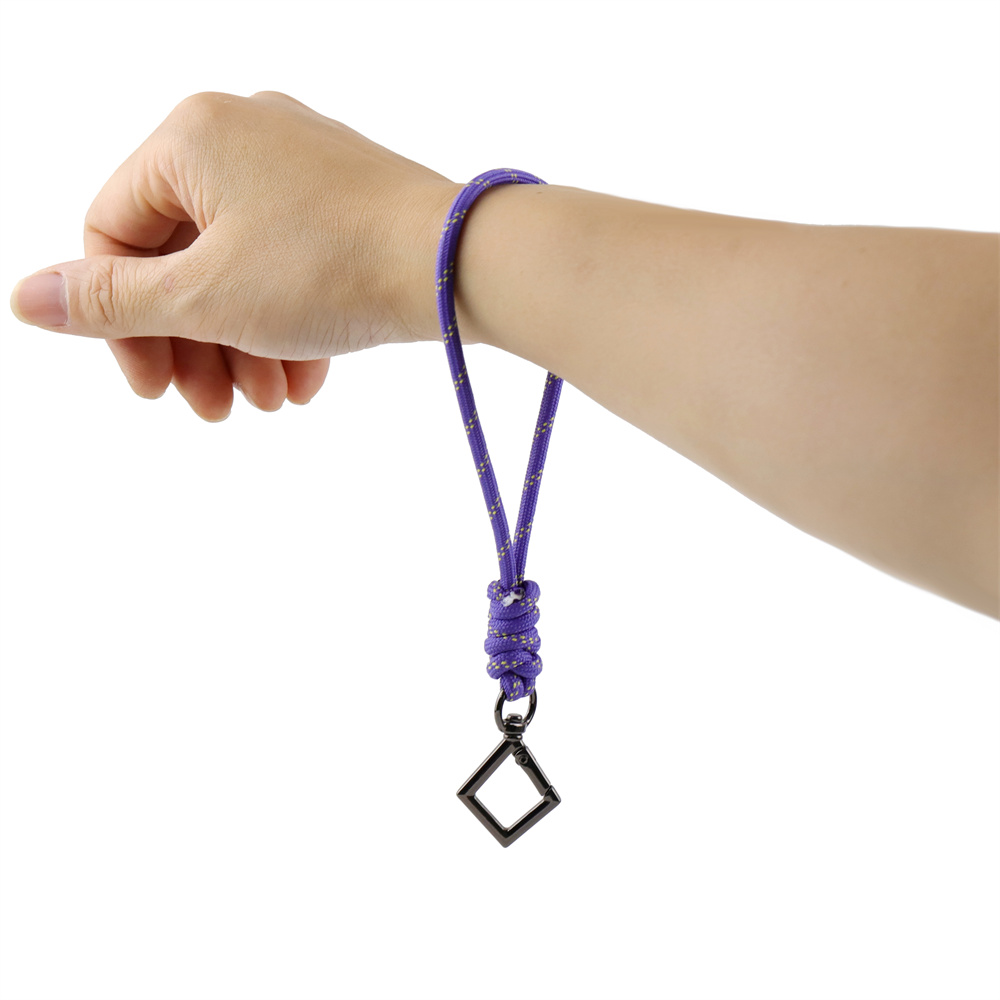 男女多功能旅行背包挂件绳菱形弹簧扣钥匙扣绳保温杯手腕绳挂饰绳