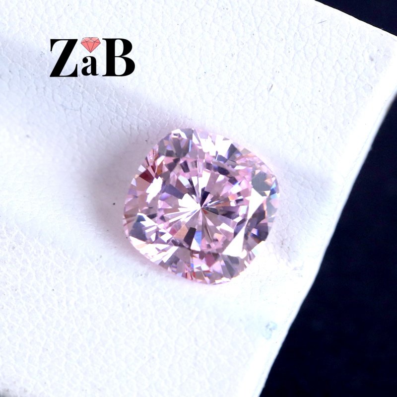 New Fancy Pink枕形肥正方切割淡粉钻璀璨宝石彩宝戒面裸石代镶嵌,珠宝/钻石/翡翠,珠宝奇石,淘宝优惠券,粉丝福利购,淘宝优惠卷
