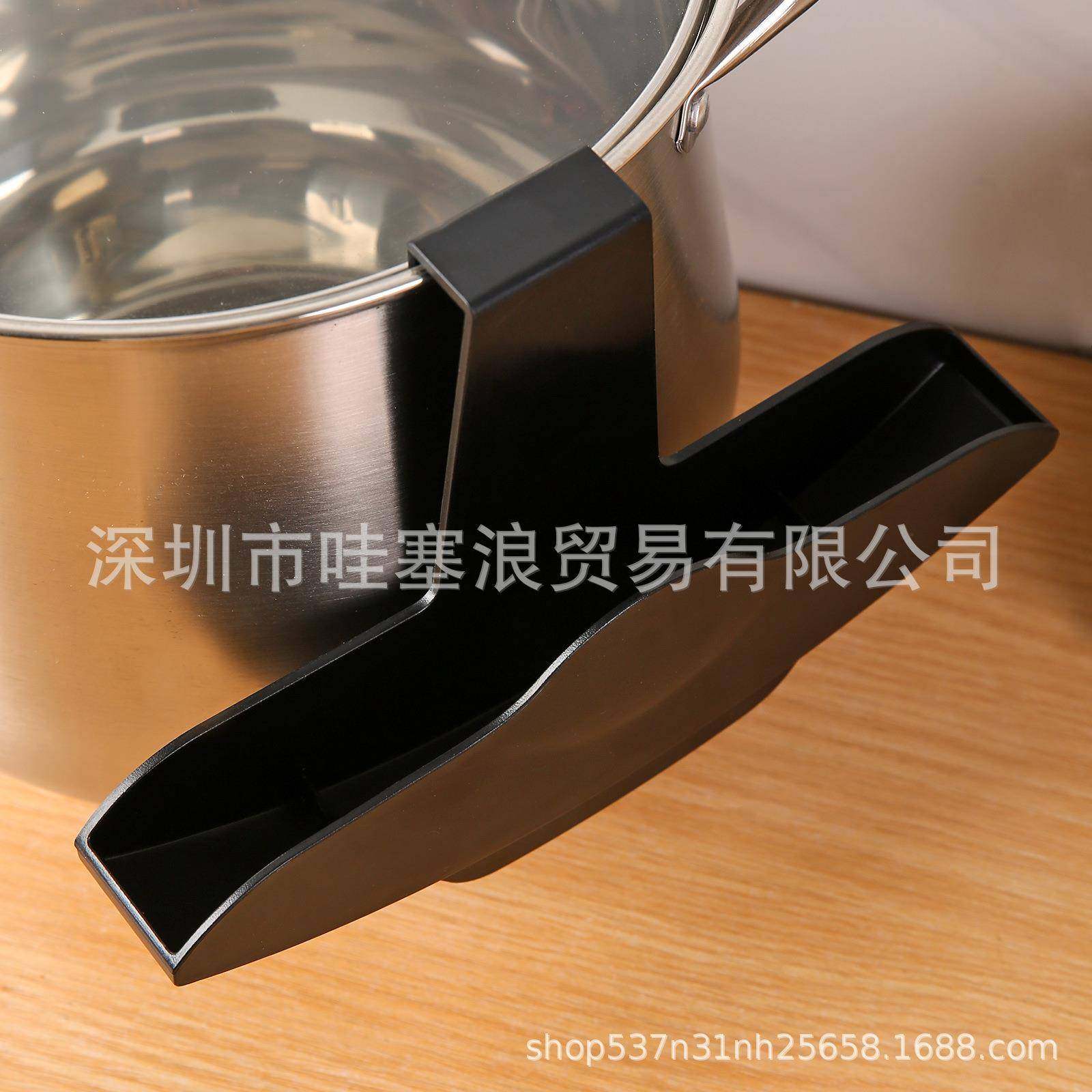 跨境新品盖子口袋慢炖锅盖架免提设计独特锅厨房锅收纳架收纳盒,厨房/烹饪用具,其它,淘宝优惠券,粉丝福利购,淘宝优惠卷