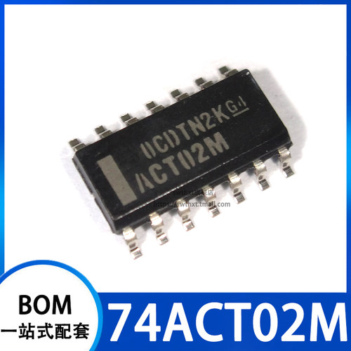 CD74ACT02M96 丝印 ACT02M 逻辑芯片 贴片SOP-14 3.9mm
