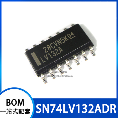 SN74LV132ADR SN74LV132AD 丝印 LV132A 贴片SOP-14 3.9mm