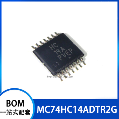 MC74HC14ADTR2G MC74HC14ADT 丝印HC14A 贴片TSSOP-14