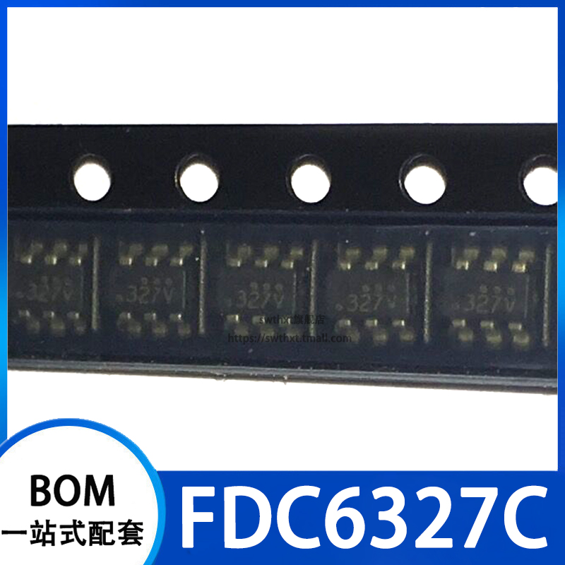 FDC6327C场效应管贴片SOT23-6