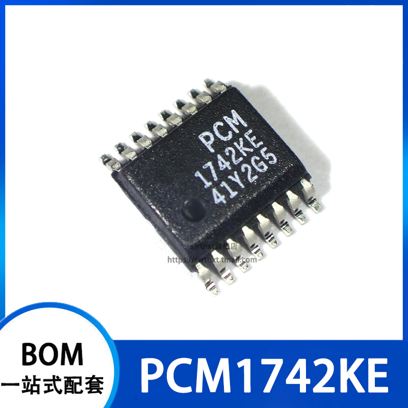 PCM1742KE 音频数字 模拟转换器 贴片SSOP-16
