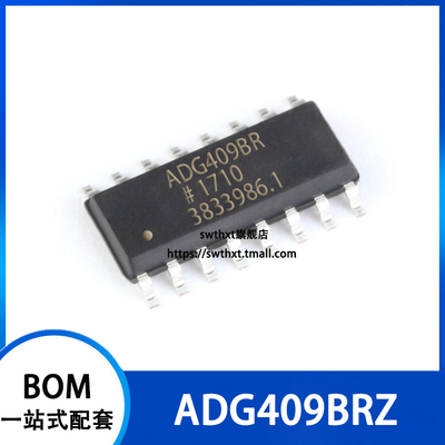 ADG409 ADG409BR ADG409BRZ 接口-模拟开关芯片 贴片SOP-16