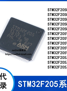 STM32F205RBT6 RCRE RF RG VB VC VE VF VG ZC ZE ZG 单片机 全新
