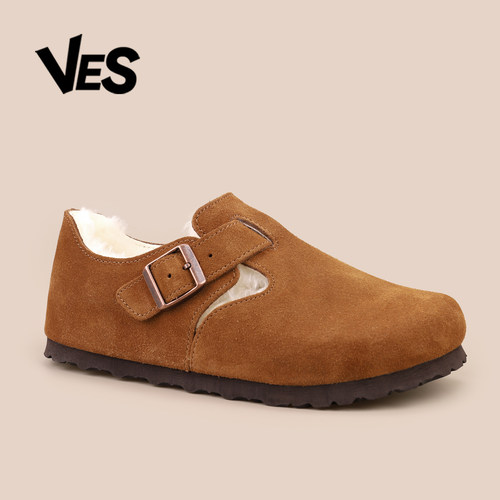 VES100%纯羊毛勃肯鞋全包