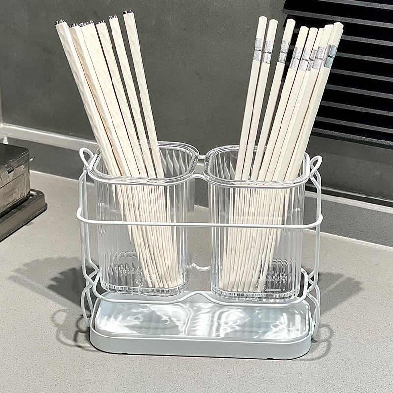 简约筷子筒收纳盒家用厨房筷子刀叉餐具收纳筒桌面壁挂沥水筷子笼,餐饮具,餐具笼/架,淘宝优惠券,粉丝福利购,淘宝优惠卷