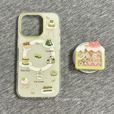 苹果16pro卡通蛋糕手机壳