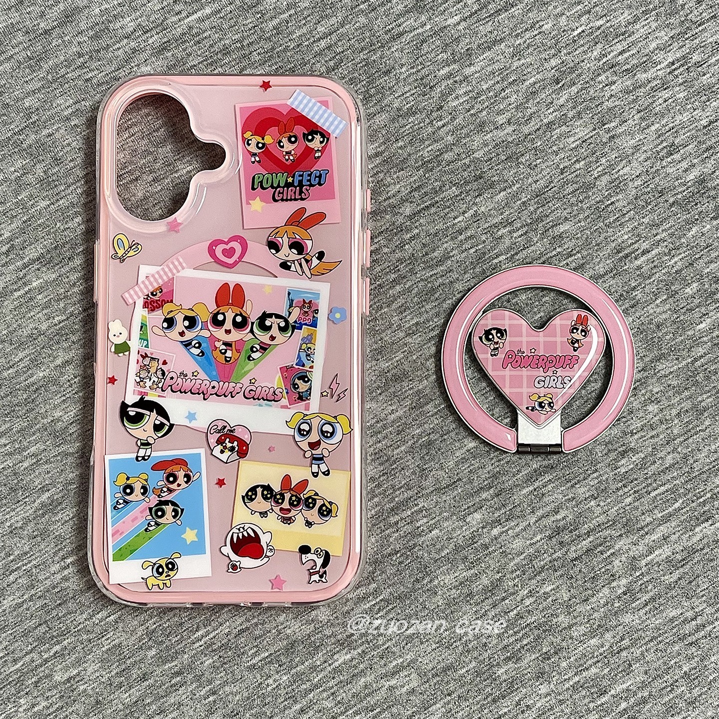 苹果16pro卡通小女警手机壳