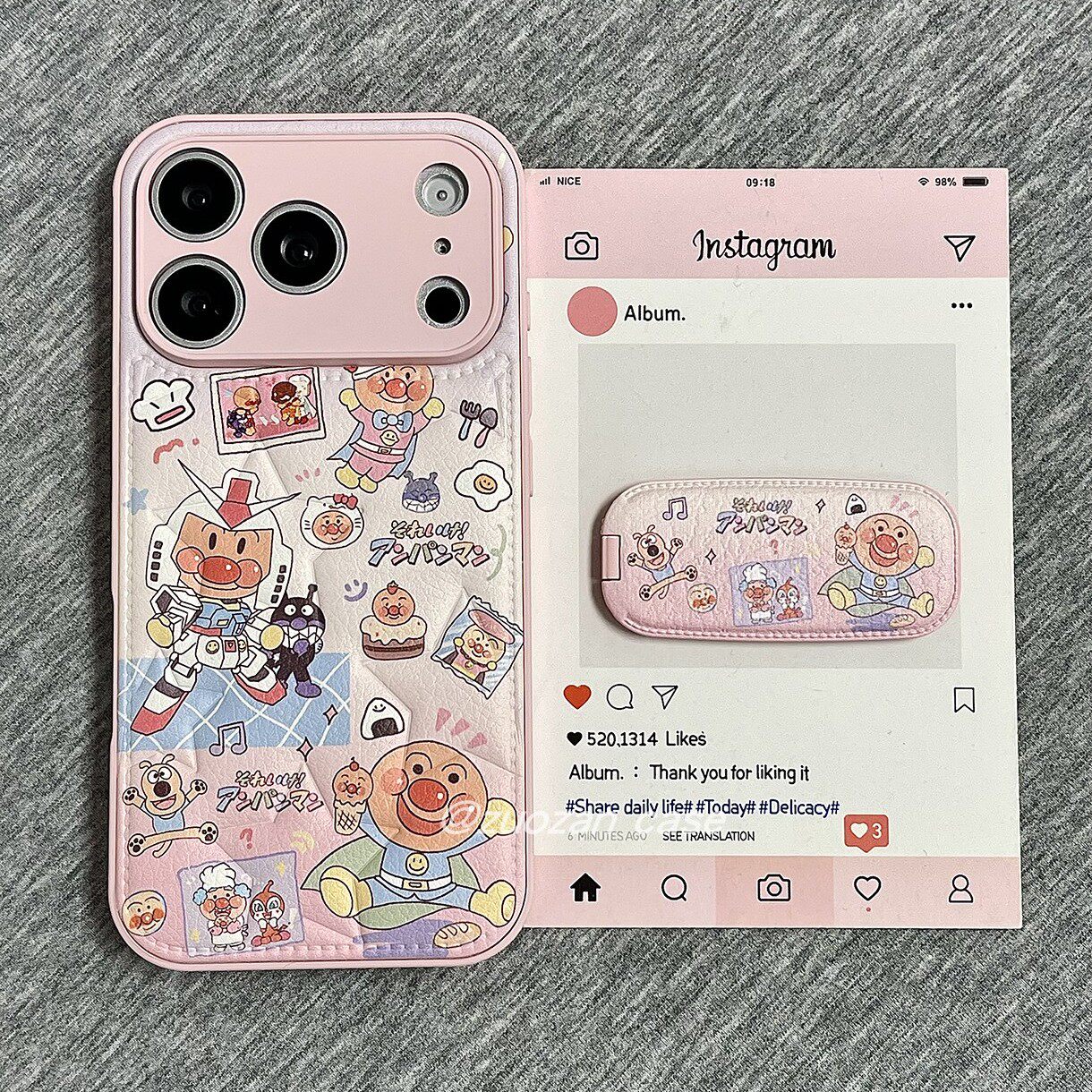 皮革可爱卡通面包超人适用苹果17promax手机壳iphone1