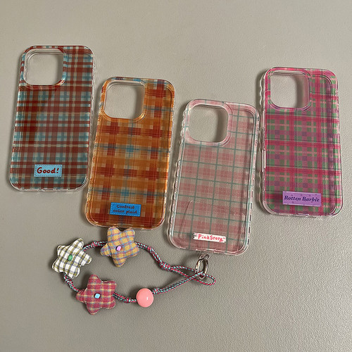 苹果16proins风格纹手机壳