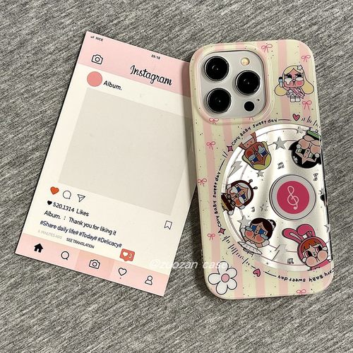 苹果16pro卡通小女警手机壳