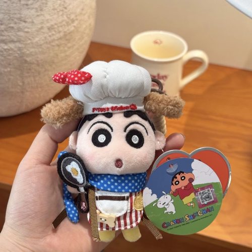 可爱蜡笔小新野原新之助挂件车