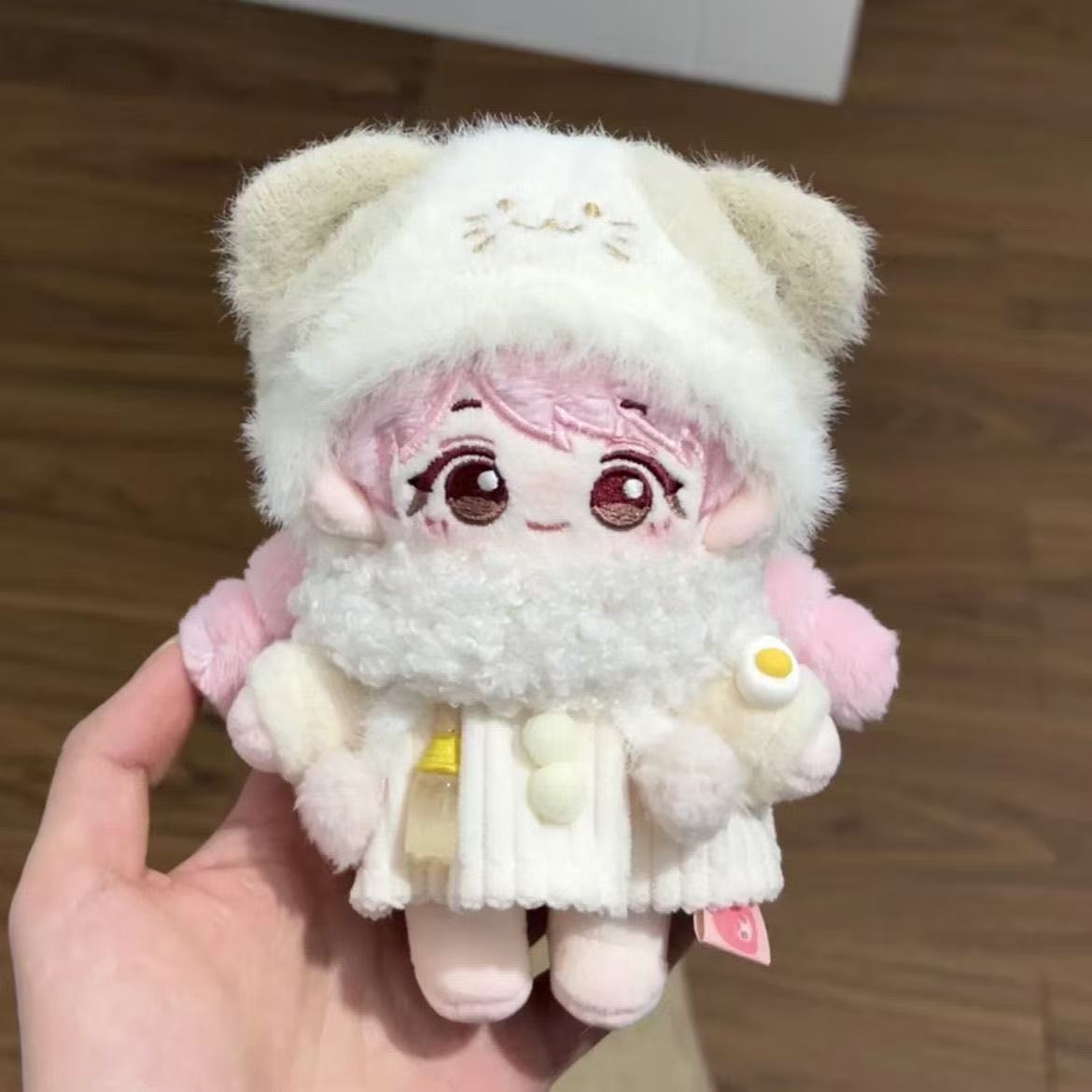 10cm秋冬新品毛茸茸系列娃衣套装