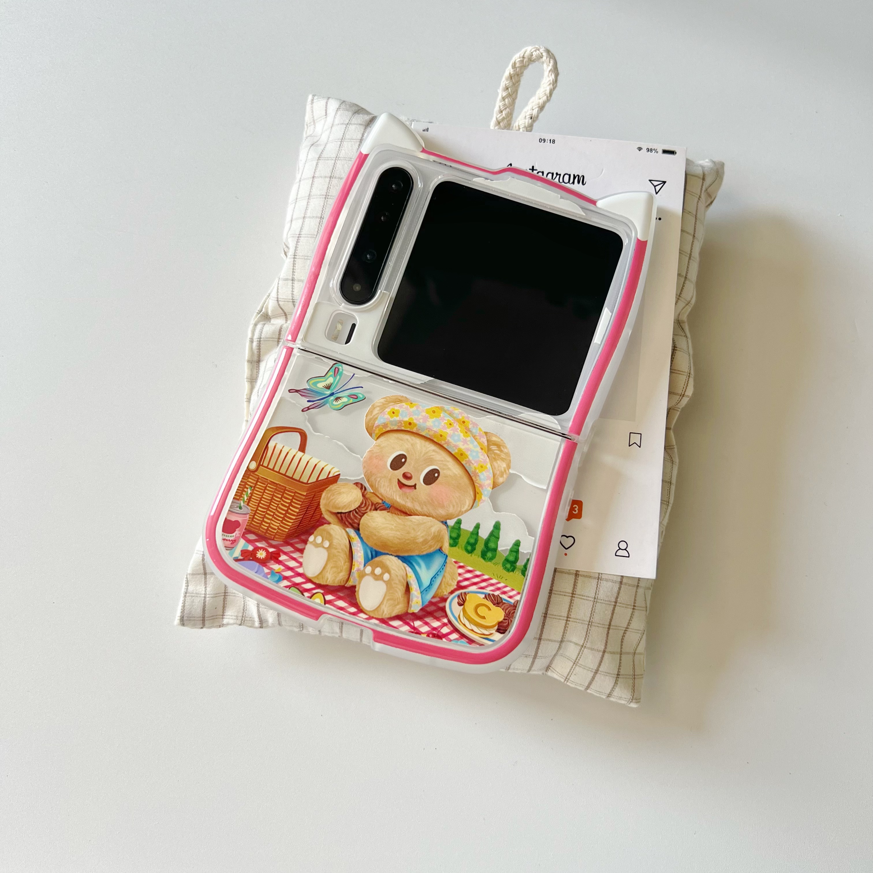 黄油小熊华为purax保护套