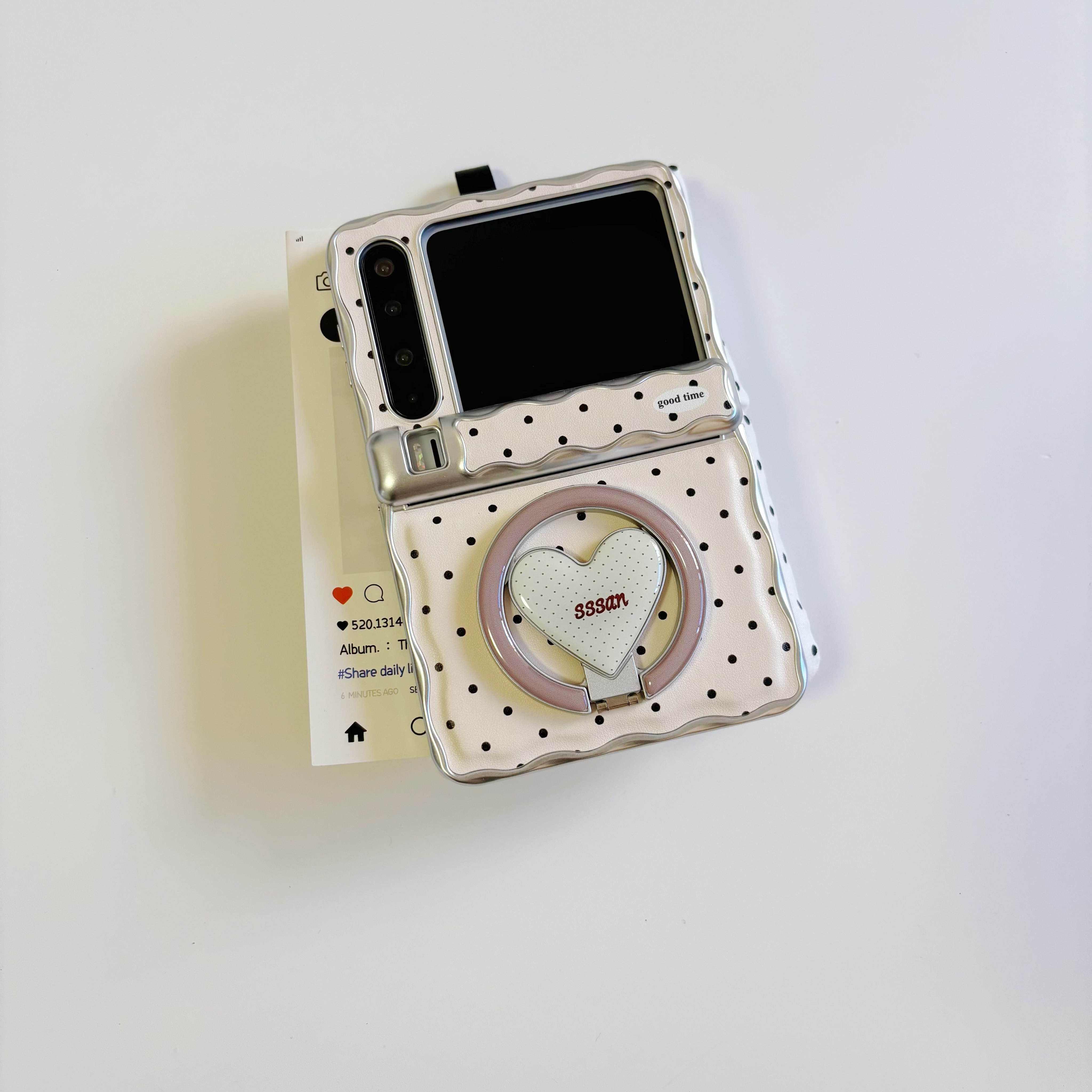 ins韩风鼓包波点适用于华为purax手机壳阔折叠适用于华为purax典藏版铰链保护套潮