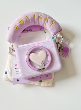 ins温柔流光丝绸紫爱心适用于华为purax手机壳小折叠适用于小米mixflip2保护套适用于三星zflip7/5/6磁吸壳