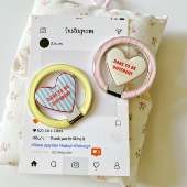 ins超薄字母爱心适用于magsafe磁吸扣金属磁吸支架手机支架可爱